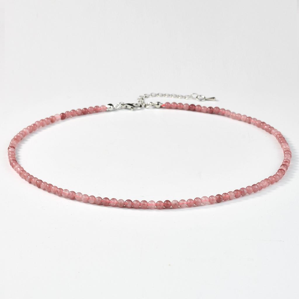 Bohemian Multi-Layer Chain Choker Multicolor Natural Stone Beaded Necklace Party Gifts Summer Beach Jewelry for Vacation & Daily