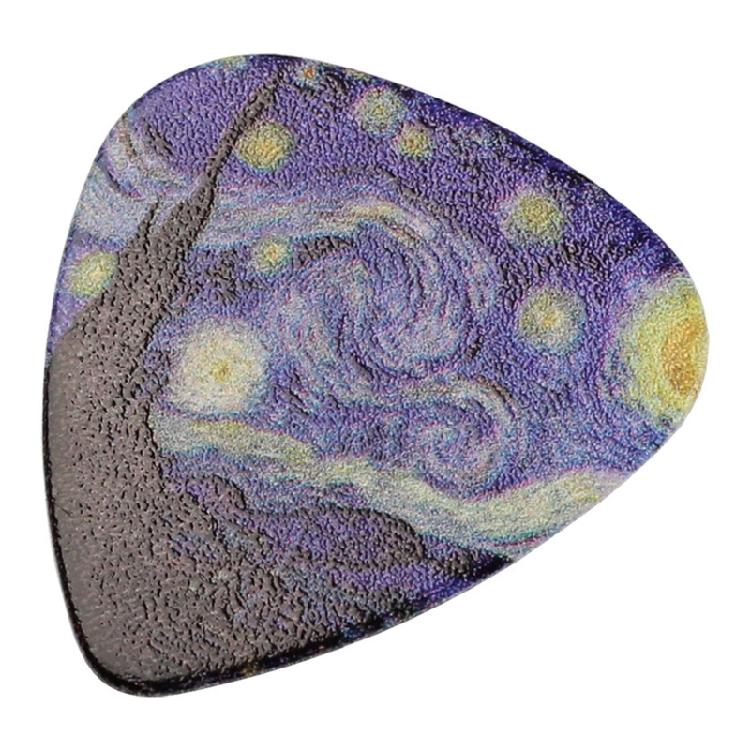 3 Stück Sternen-Folk-Gitarrenplektrum für E-Gitarre, Akustikgitarre, Mandoline, Bass