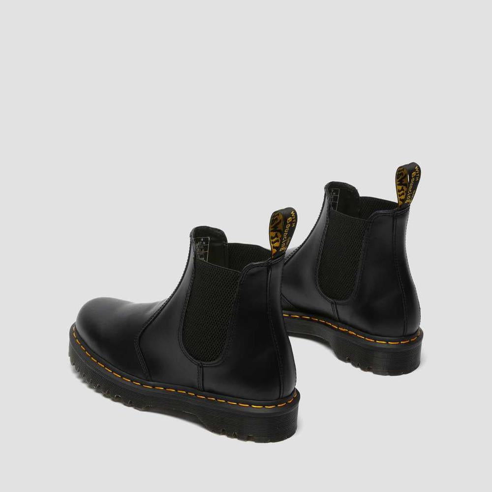 Stiefel Dr. Martens Schwarz 2976 Bex Glatt Chelsea