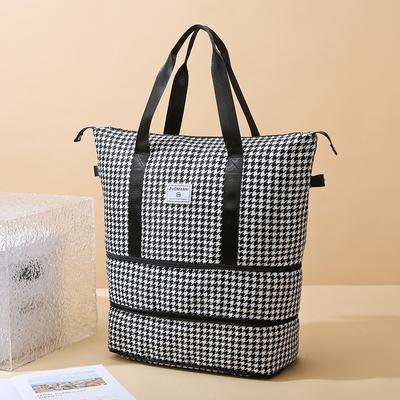 Erweiterbare Freizeit-Reisetaschen Verschleißfeste Trocken-Nass-Trennung mit hoher Kapazität Sport-Fitnesstasche Kurzstrecken-Tourengepäcktasche Hausaufbewahrungstasche