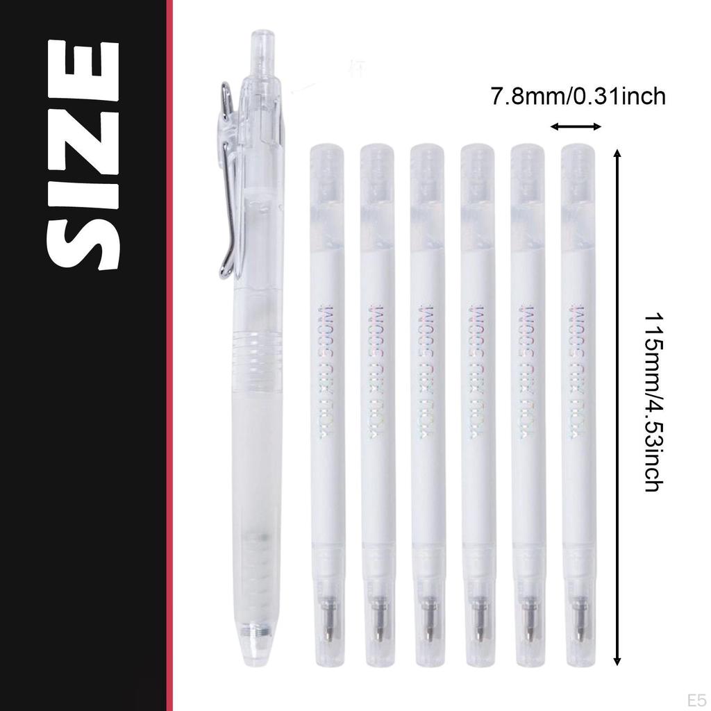 7 Markers, Heat-Eraseable Reusable Marking Pens, Temporary Tailor's Easy to Use,
