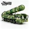 Militärbausteine Raketenfahrzeug Bausteine Interkontinentalrakete Kinderspielzeug Weihnachtsfeiertagsgeschenk