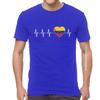 Venezuelan Heartbeat T Shirts Men Fashion T Shirt Cotton Oversized I Love Venezuela Flag Heart Tshirt Unique Tees Tops