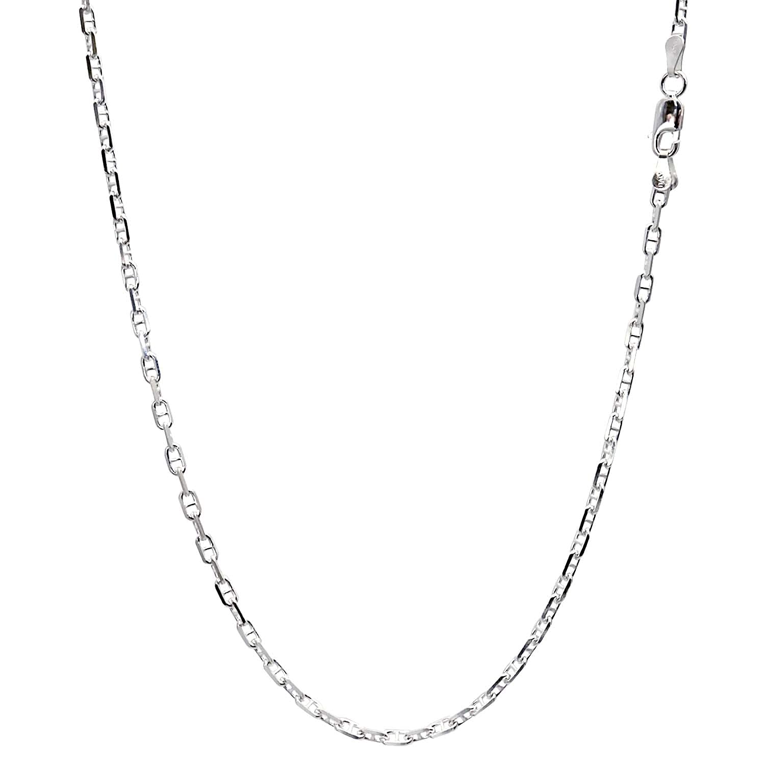 Anchor Chain Silver 55cm [Sears] Necklace, 925, 3.0mm width,