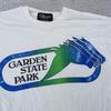 Vintage Garden State Park Shirt XS New Jersey Racetrack Horse Racing Tee 90s