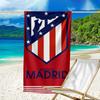 Ultra-Soft Beach Towel with Atlético Madrid Theme,Ideal for Pool - Camping, Diving - Perfect Travel Essential, Vibrant Beach Towel.