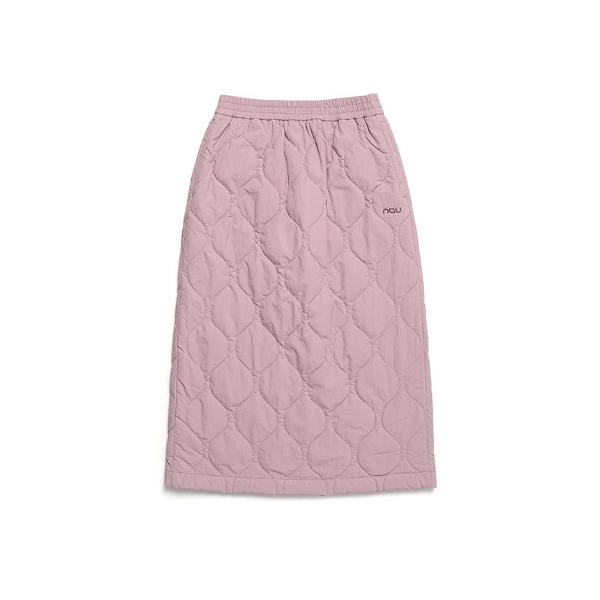 nau W Cozy Lightweight Padded Skirt Dusty Pink