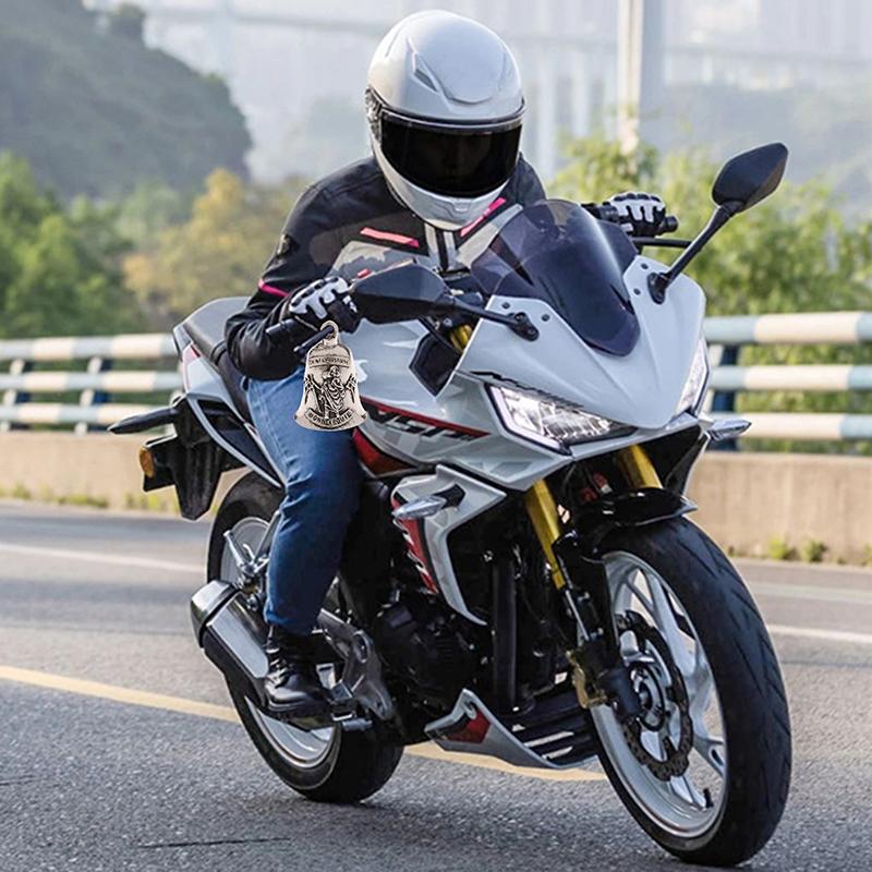 Sykkelbjelle Motorsykkelbjelle Bærbar Motorsykkeltilbehør For Sykkelryttere Motorsykkelgave