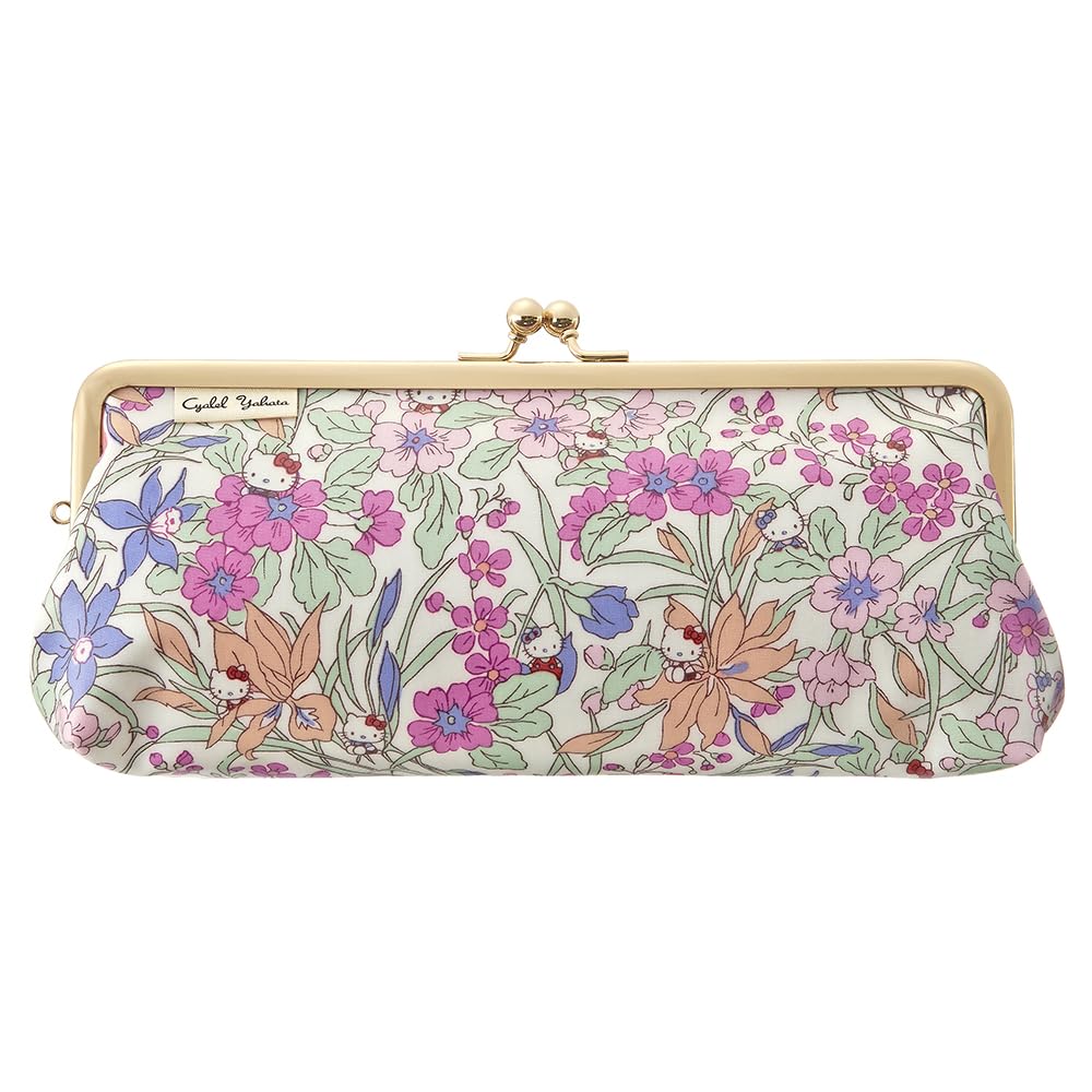 

Sanrio Characters Liberty Print Pencil Large Pencil Cosmetic Floral Made in Hello Pink Case, Capacity, Case, Pouch, Print, Stationery, Women s, Cute,