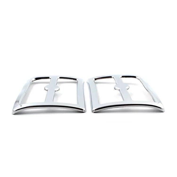 2Pcs Motorcycle Tank Trim Fairing For Honda Goldwing GL 1800 2001 2002 2003 2004 2005 2006 ABS Chrome