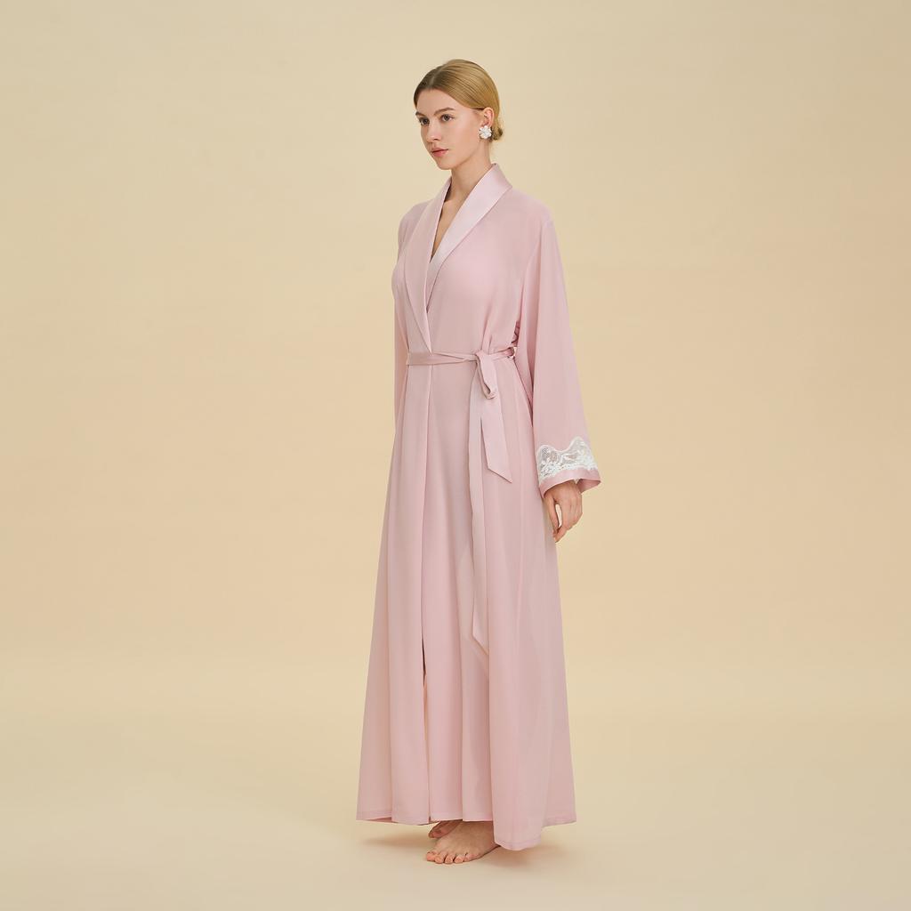 Women's pajamas set 1011 new nightgown high-end morning gown suspender nightdress women's two-piece set