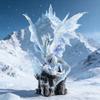 Monster Hunter Spiel Nergigante World Ice Uralter Drache PVC Actionfigur Anime Figur Auslöschungsdrache Modell Spielzeug Puppe Geschenk
