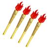 4Pcs Artificial Torch Props Handheld Portable Lightweight Fun Cheering Cosplay Photo Props Stage Performance Party Supplies