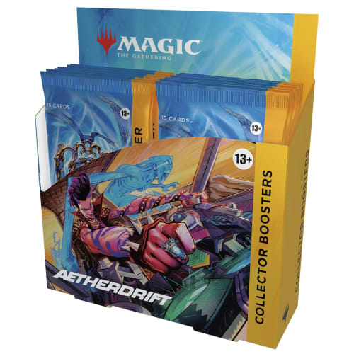 Magic: The Gathering Aether Run Collector Booster English Version (Box of 12 Packs) MTG Trading Card Wizards of the Coast DFT D41320000