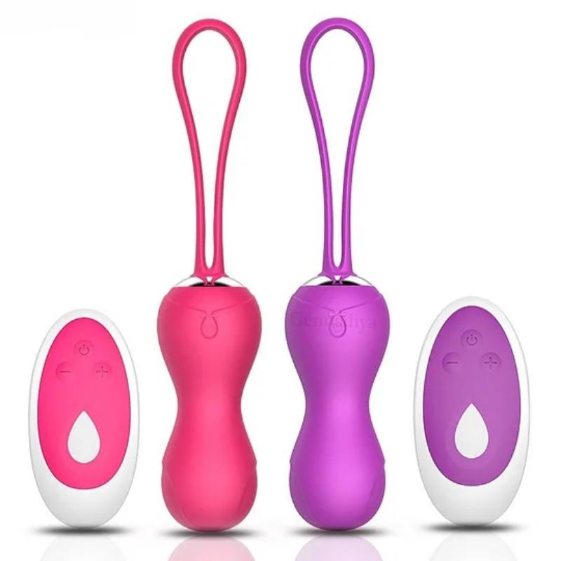 10 Geschwindigkeiten Vibrierendes Ei Übung Vagina Straffen Kegel Ball Ei Vibrator