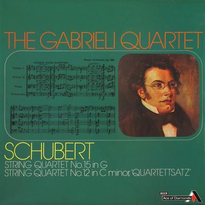 LP Record FRANZ SCHUBERT  THE GABRIELI STRIN  String Quartet No. 15 In G String  SDD512 Ace Of Diamonds 1977 UK Classical Used