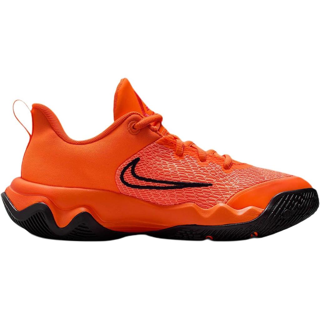Nike Giannis Immortality 4 Low Top Basketball Shoes Vibrant Orange Unisex Kids' IH7664-800