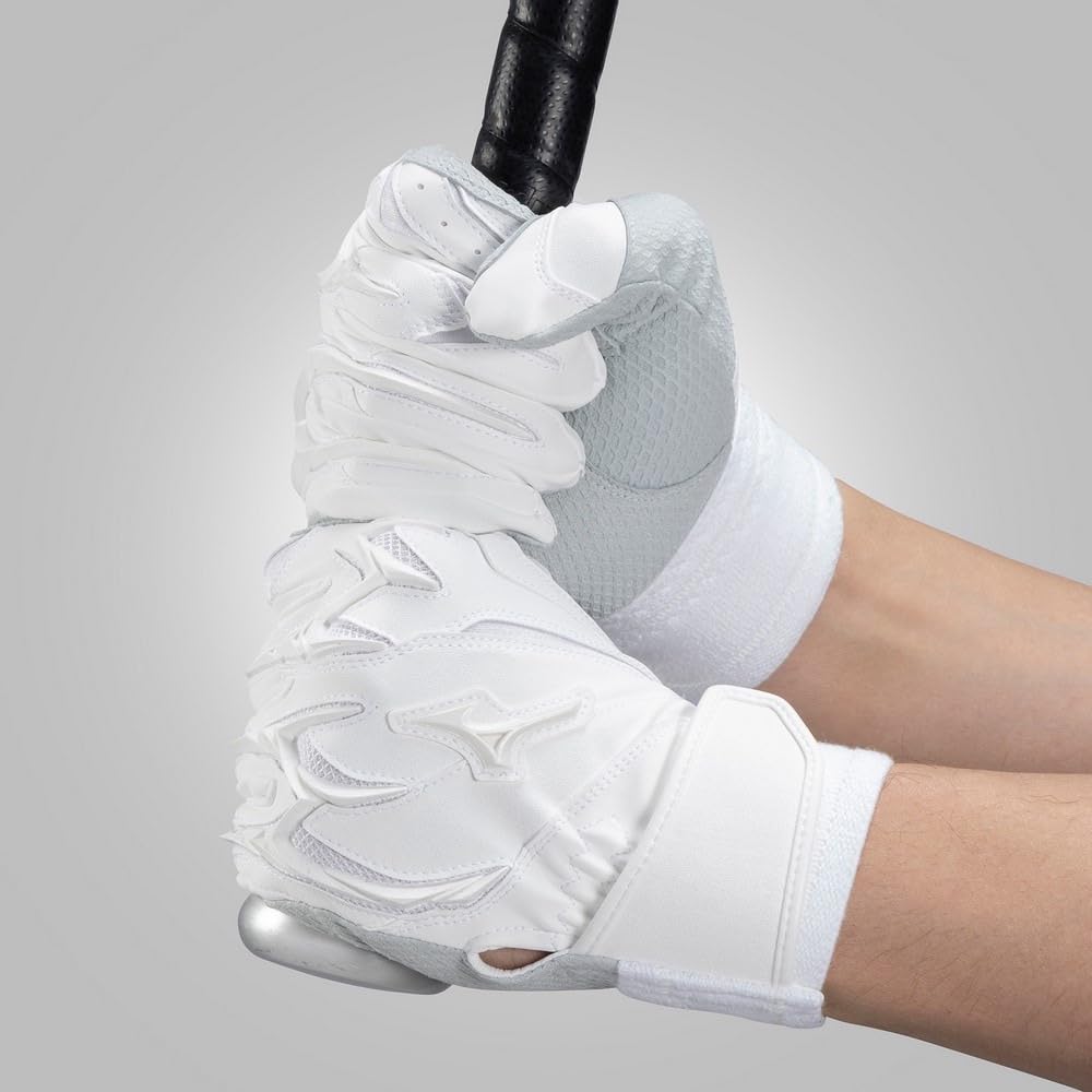 Mizuno Mizuno Pro Batting High School Baseball Rules Silicon Power Arc 1EJEH25010 Size and (MIZUNO) Glove, Baseball, Compliant, DI, Double-Handed,