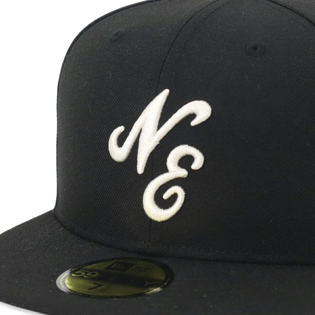 Cap 59FIFTY CLASSICNE Black 7 5950 CLASSIC NE REAR EMB BLK 14388871 NER36C5965 [New Era] 3/8