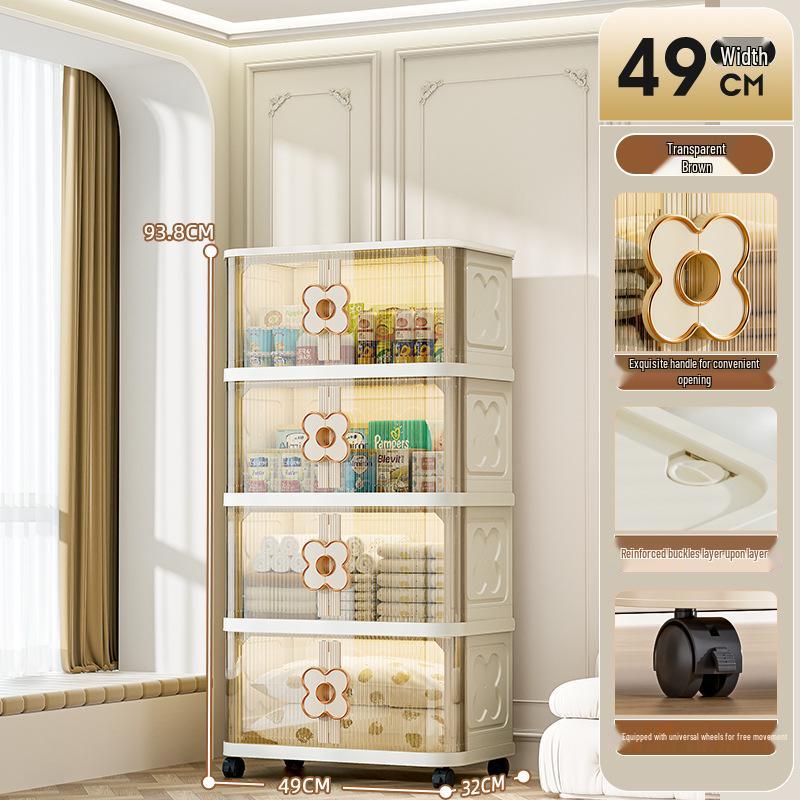 Super Large Foldable Storage Box for Clothes, Quilts, Toys, and Snacks