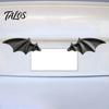 SUV License Plate Decor 1 Pair Bat Wing Decoration, Gothic Black Vehicle Decoration for Front Rear Plates, Car Truck Exterior Accessories Modification
