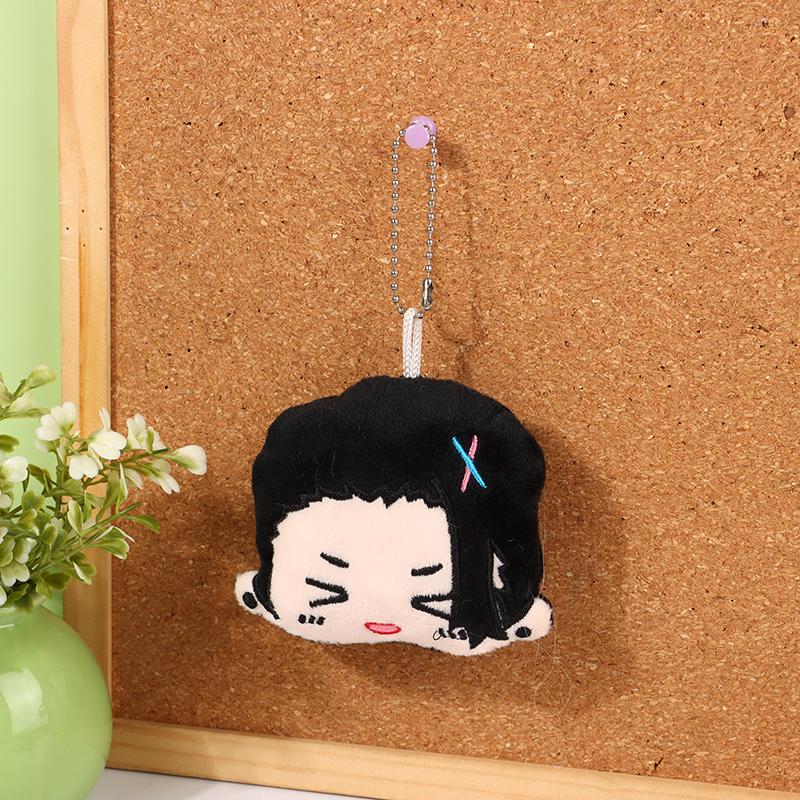 

Jujutsu Kaisen пищащая плюшевая подвеска мультфильм Gojo Satoru Geto Suguru мягкая кукла брелок для ключей автомобильный брелок рюкзак сумка Декор