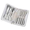 Xiaomi 9-piece Manicure Set Stainless Steel Multifunctional Personal Care Tool Pedicure Tool Nail File Household Portable Gift