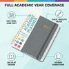 A5 A5 Size Weekly Monthly Agenda Coil Binding A5 Organizer Yearly Planner  Task Arrangement