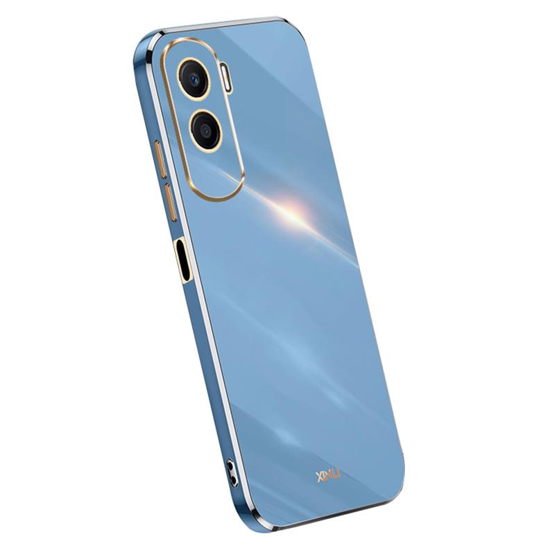 XINLI Electroplating Phone Case for Honor X50i 5G/90 Lite 5G,Anti-drop TPU Cover