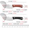 Boning Knife Cleaver Fish Meat Vegetable Kitchen Knives ABS Handle Stainless Steel Chef Butcher Knife Slicing Cooking Tools