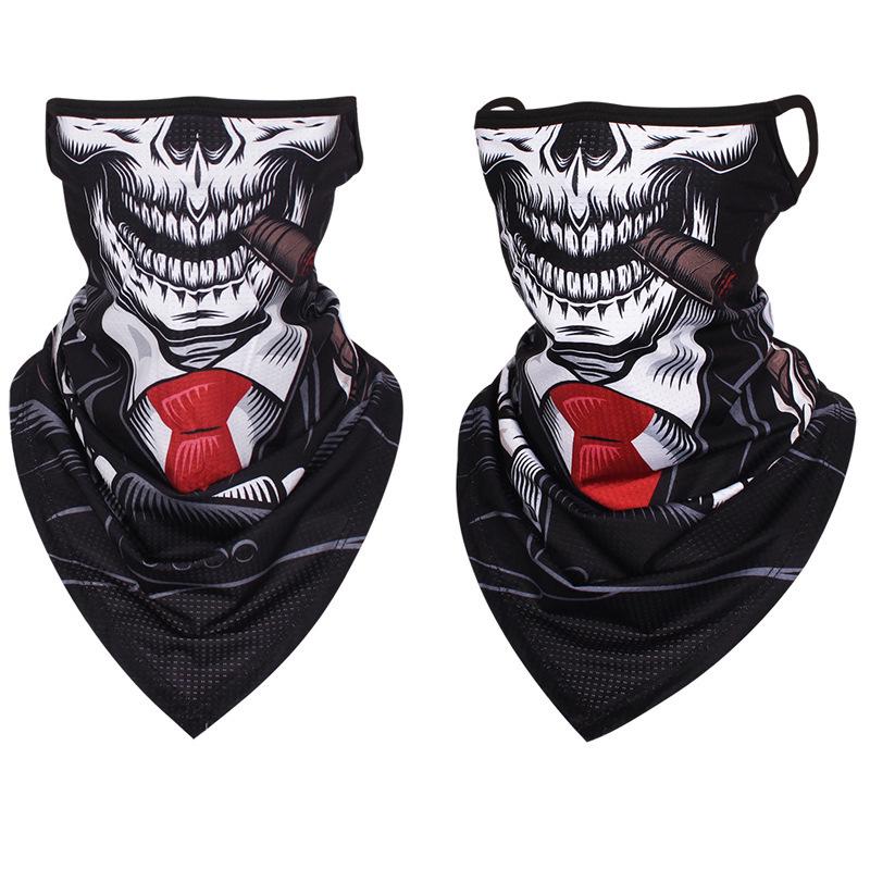 Ice Silk Sun Protection Motorcycle Riding Headband