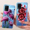 For Realme 8 5G Case RMX3241 Popular Butterfly Soft Silicone Clear TPU Cover For Realme Narzo 30 5G Funda Realme8 8s 5G V13 Capa