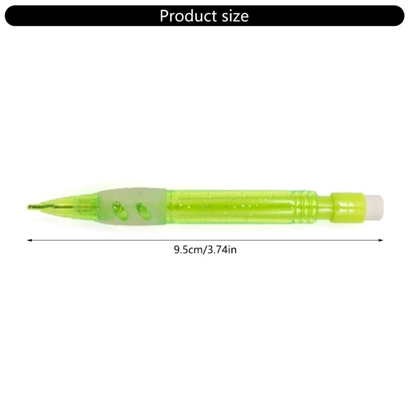 20Pcs Small Automatic Pencil with Small Eraser 0.7MM Mechanical Pencil Automatic Drafting Pencil for Writing Drawing