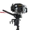 4-Stroke 6 HP Outboard Motor Fishing BoatEngine Boat Engine w/Air Cooling System Low Fuel Consumption for Inflatable Boats