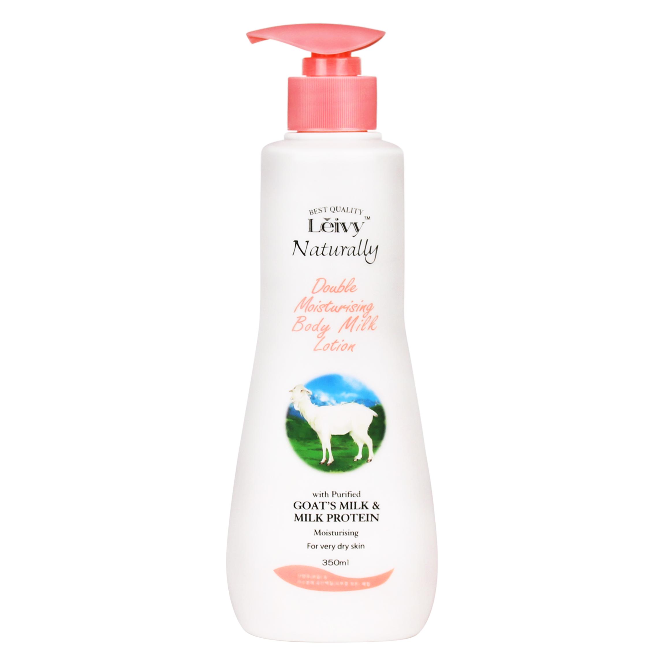 

Leivy Body Lotion 350ml (Choose 1 of 4 flavors) (Goat Milk/Lavender/Royal Jelly/London Rose) Goat Milk Lotion 350ml