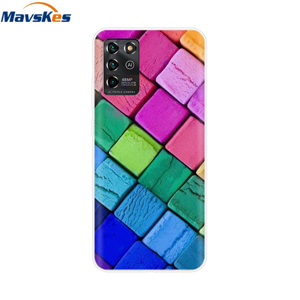 Case For ZTE Blade V30 Vita Phone Case Cool Silicon Protective Cover For ZTE Blade V30 Vita 8030 Bumper Fundas Coque Transparent