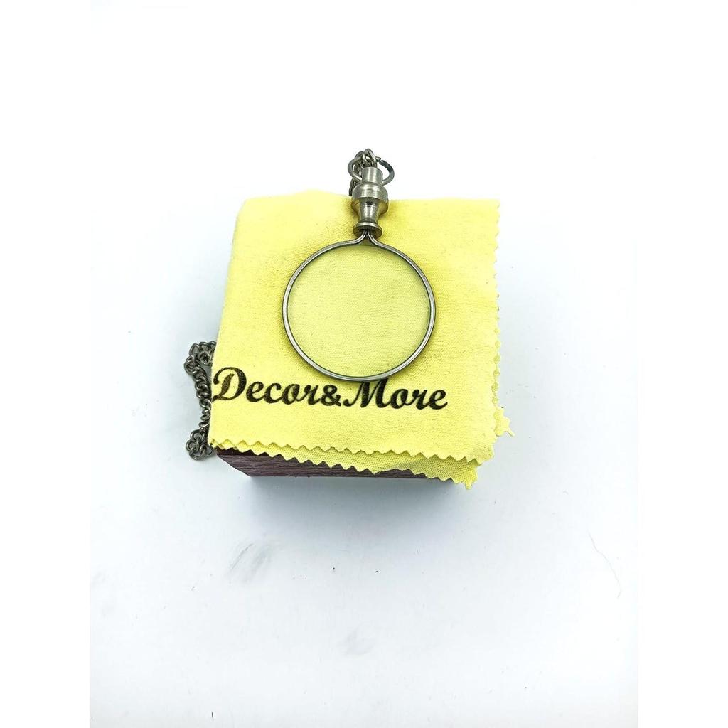Stylish Pendant | Magnifying Glass | Magnifier Necklace Pendant | Optical Magnifier with Chain