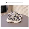 Summer new children's shoes baby sports shoes boys dad shoes girls breathable mesh shoes children soft sole