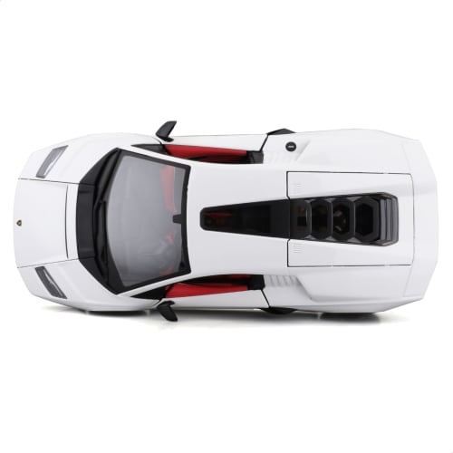 Bburago 1/24 Scale Lamborghini Countach LPI 800-4 White / Diecast Model Car, Finished Product, 18-21102 WT