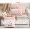 1PC Pillowcase Soft Single-Sided Pattern Plush Plump Material Elegant Geometric Diamond Jacquard Pattern Minimalist Style 45x45cm