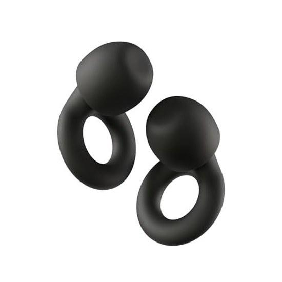Loop Quiet 2 Earplugs Comfortable reusable ideal sleep SNR value 24dB noise reduction. Flexible customizable fit. washable. focus travel sensitivity.