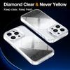 For iPhone 15 Pro Magnetic Case Gradient Glitter Shockproof TPU PC Phone Cover Compatible with MagSafe