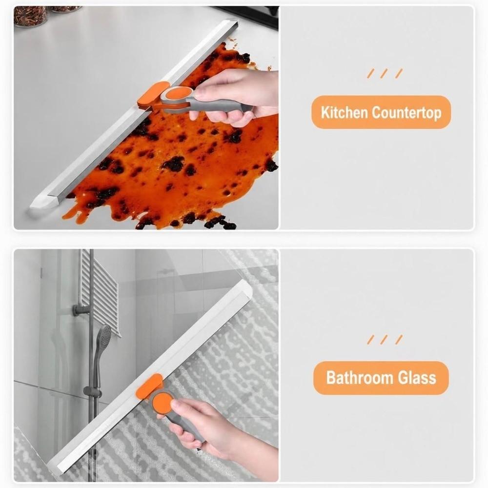Silicone Floor Squeegee Multi Purpose Household Cleaning Tool  Glass Surface Cleaning