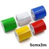 Safety Mark Reflective Car Styling Tape 5cmx3m Self Adhesive Warning Motorcycle Reflective Film