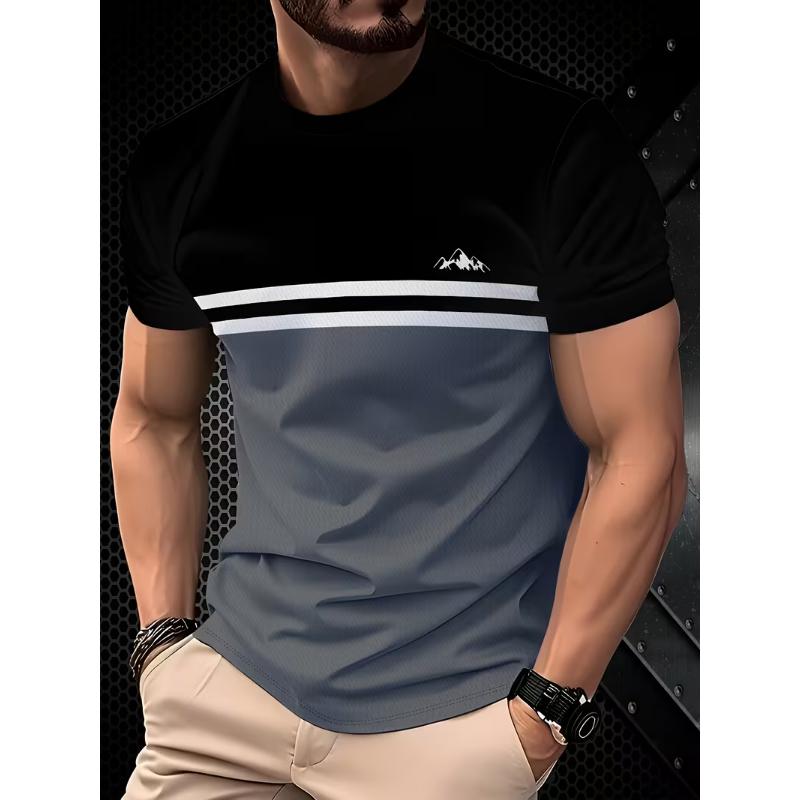 2026 New Style Men s Short-Sleeved Fashion Casual Clothing S