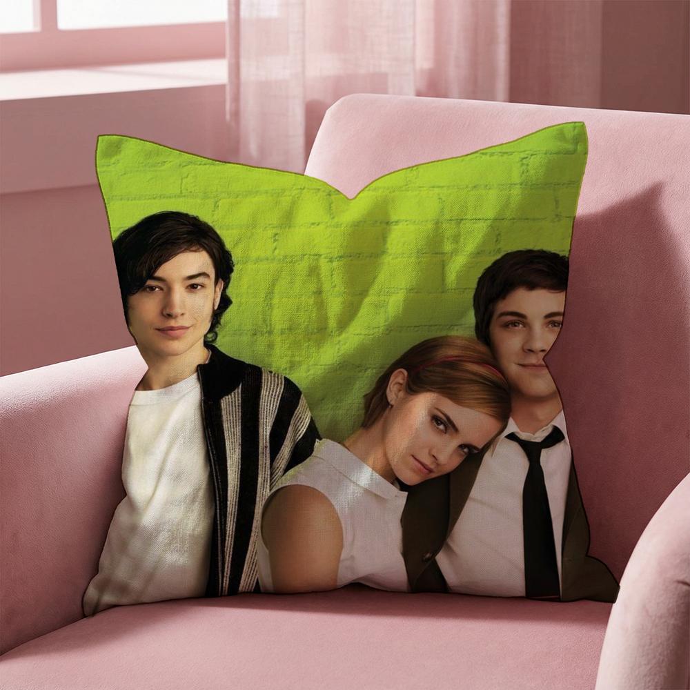 TV Being A Wallflower Cushion Cover Multi-Scene Pillow Cover for Home & Car - Reversible, Soft & Durable for Daily Use