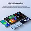 Wireless CarPlay Adapter for Smart Car Connectivity, Compatible with Apple & Android.