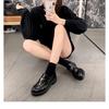Platform Loafers Women's 2025 New Spring and Autumn Oxford Single Shoes Black Japanese JK Retro British Style Small Leather Shoes
