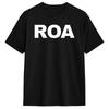 Oversized T-Shirt Rapper Roa Cotton T Shirts Popular Tee Shirt for Men Beach Awesome Casual S