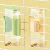 300ml Water Feeder Bottle Hangings Pin Type Water Dispenser Drinker Parrot Small Pet Drinking Pin Type Designed Fountain